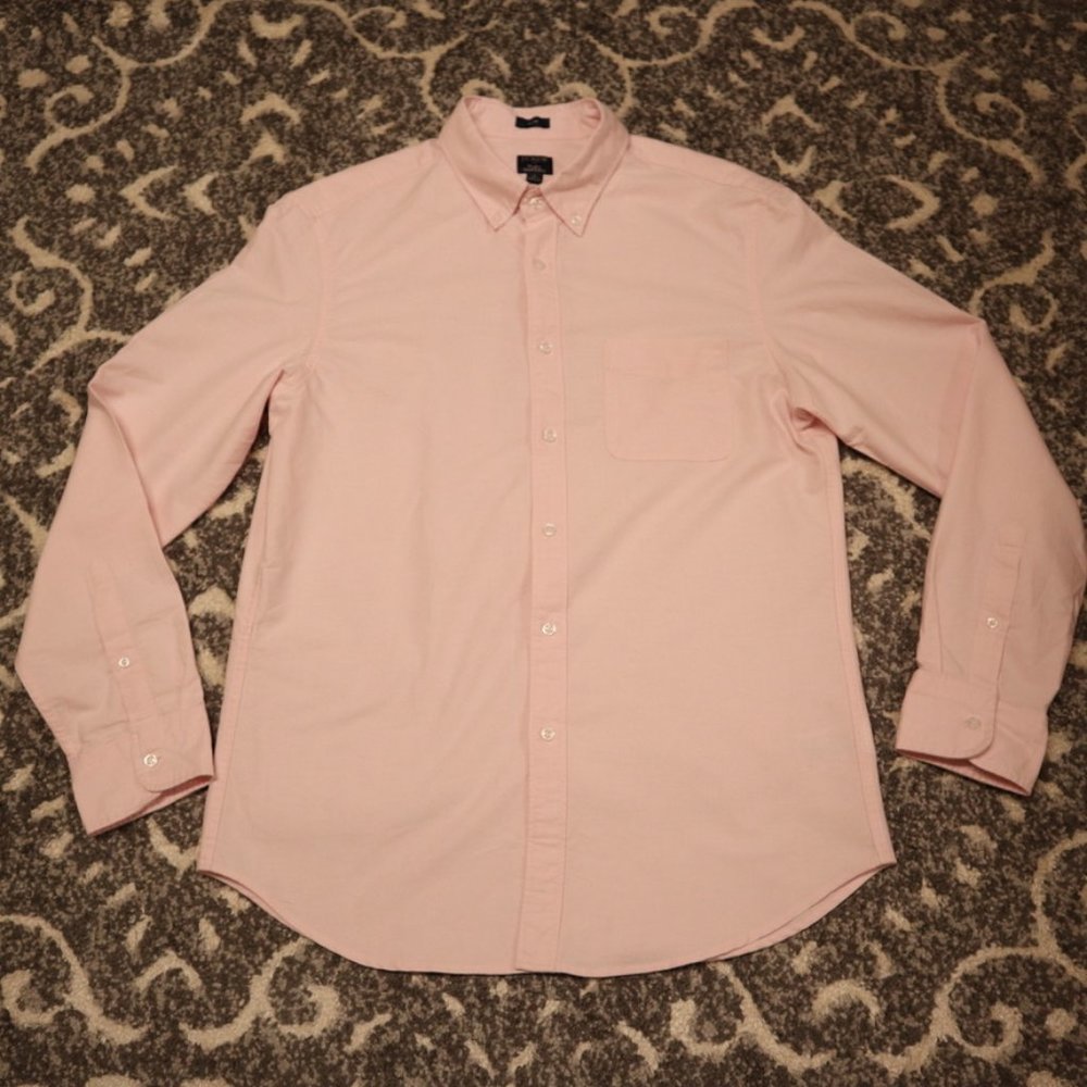 J Crew Pink Button Down Shirt New With Tags